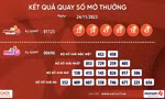 Kết quả kỳ quay số mở thưởng của Vietlott tối 24/11. 