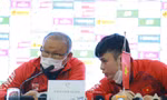 HLV Park Hang-seo rất ít cười trong quá trình diễn ra SEA Games 31. (Ảnh Như Ý)