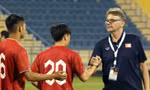 U23 Việt Nam thua cả 3 trận tại Doha Cup 2023 nhưng "đi đúng hướng" theo nhận xét của HLV Troussier. (ảnh Anh Đoàn)