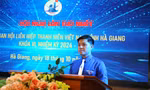 Anh Nguyễn Hải Dương tái đắc cử Chủ tịch Hội LHTN Việt Nam tỉnh Hà Giang 