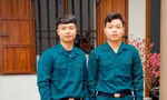 Đinh Văn Đức và Đinh Văn Huy cùng viết đơn nhập ngũ.