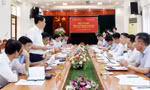 Sở Văn hóa, Thể thao và Du lịch tỉnh Bắc Giang làm việc với tỉnh Bắc Ninh.