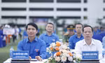 Bí thư Thường trực Trung ương Đoàn Nguyễn Ngọc Lương dự chương trình. Ảnh: Nguyễn Thắng