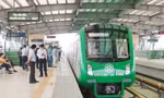 Tàu Cát Linh - Hà Đông vận hành thương mại chở khách từ sáng 6/11. Ảnh: Như Ý