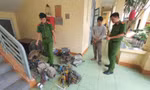 Cải trang làm lao công quét rác để trộm cắp