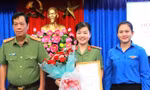 Chị Hồ Thanh Thảo làm Bí thư Đoàn TNCS Hồ Chí Minh Công an tỉnh Bình Dương