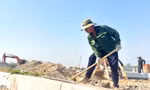 Hối hả thi công tuyến đường kết hợp phố đi bộ ven sông Sài Gòn qua Bình Dương