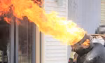 Nổ bình gas khi đang sang chiết, hai vợ chồng nguy kịch