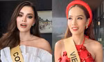 Lê Hoàng Phương tiếc nuối, Hoa hậu Colombia khóc trong phòng phỏng vấn kín
