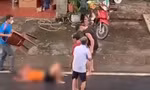 Chồng đuổi chém vợ trọng thương rồi cầm dao tự vẫn ở Lào Cai