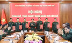 Công bố quyết định của Bộ Quốc phòng về công tác cán bộ