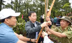 Trồng hơn 1.000 cây xanh tôn tạo cảnh quan danh sơn Kim Phụng