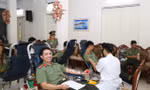 Tuổi trẻ Công an Thừa Thiên-Huế tích cực hiến máu tình nguyện