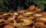 Độc đáo nghề làm thúng chai ở Phú Yên