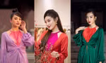 Tiểu Vy, Huyền My, Đỗ Mỹ Linh khoe nhan sắc gợi cảm 'vạn người mê' khi mặc áo tứ thân 