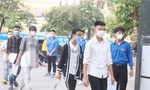 Thí sinh tỉnh Lạng Sơn dự thi tại Tỉnh Bắc Giang. Ảnh Nguyễn Thắng