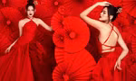 Hoa hậu Đỗ Thị Hà diện yếm đỏ, khoe lưng trần gợi cảm trong bộ ảnh Tết
