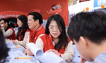 Trường ĐH thông tin tuyển sinh năm 2025 tới thí sinh. Ảnh: HOA BAN