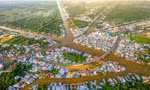 Lần đầu tiên GRDP quý 1 của Hậu Giang cao nhất cả nước (trong ảnh là thành phố Ngã Bảy, nơi hội tụ của 7 con sông, kinh tế phát triển nhờ có quốc lộ 1A đi qua). Ảnh: H.THANH