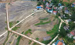 Hình ảnh ruộng bậc thang ở Phú Thọ dốc thoai thoải, sáng đẹp tựa gương soi trước vụ cấy