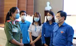 Anh Nguyễn Anh Tuấn, Uỷ viên T.Ư Đảng, Bí thư thứ nhất T.Ư Đoàn, Chủ tịch Hội LHTN Việt Nam trao đổi, chia sẻ những vấn đề ĐVTN quan tâm.