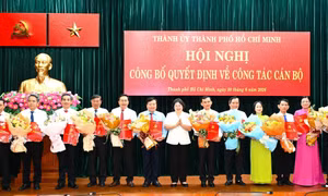 Thành ủy TPHCM điều chuyển 12 cán bộ chủ chốt về các phường, xã 