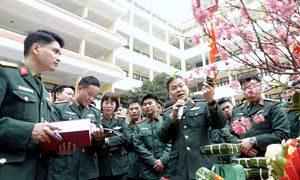 Lan tỏa sắc xuân, giữ hồn Tết Việt tại Học viện Kỹ thuật Quân sự