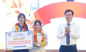 Trao Giải thưởng Sinh viên nghiên cứu khoa học - Euréka lần thứ 27