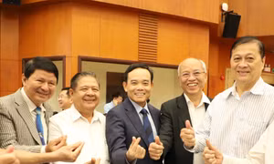 Bí thư TPHCM Trần Lưu Quang tri ân các thế hệ lãnh đạo, cán bộ thành phố