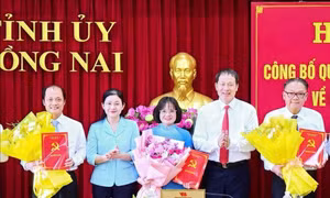 Ban Bí thư Trung ương Đảng chỉ định nhân sự ở Đồng Nai