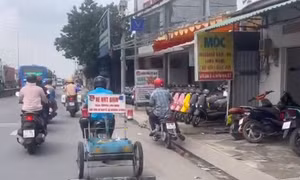  Phát hiện loại đinh mới rải trên đường ở TPHCM, vô hiệu hóa các xe hút đinh