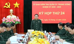 Ủy ban kiểm tra Quân ủy Trung ương có nhân sự mới 