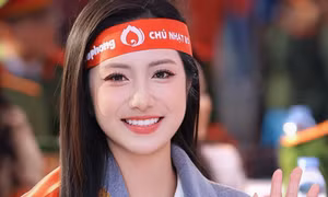 Hoa hậu Hà Trúc Linh và dàn người đẹp tiếp lửa ngày hội Chủ Nhật Đỏ