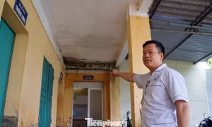 Bệnh viện phổi Hải Phòng xuống cấp nghiêm trọng 