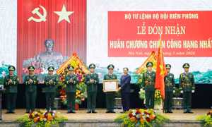 Lập công đặc biệt xuất sắc, Bộ đội Biên phòng được Chủ tịch nước vinh danh 