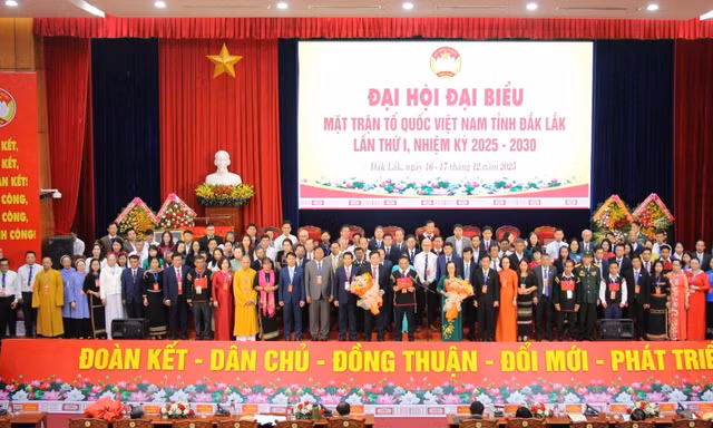 Đại hội MTTQ Việt Nam tỉnh Đắk Lắk lần thứ I: Dấu mốc của khối đại đoàn kết