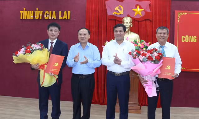 Công bố quyết định của Ban Bí thư Trung ương Đảng về công tác cán bộ