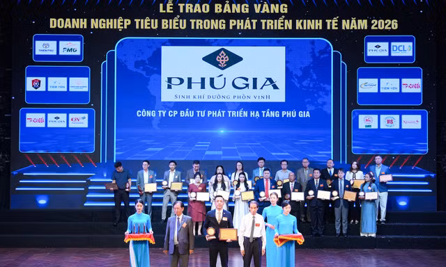 Công ty Cổ phần Đầu tư Phát triển Hạ tầng Phú Gia đạt 2 Giải thưởng tiêu biểu Quốc gia