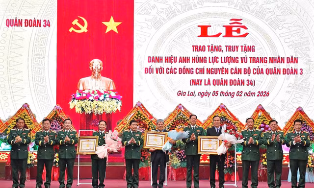 Ba chỉ huy trên chiến trường Tây Nguyên được truy tặng, phong tặng Anh hùng Lực lượng vũ trang nhân dân