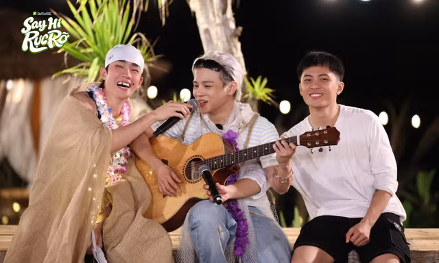 Thái Ngân - Vũ Thịnh trổ tài viết nhạc sau hai ngày sinh tồn