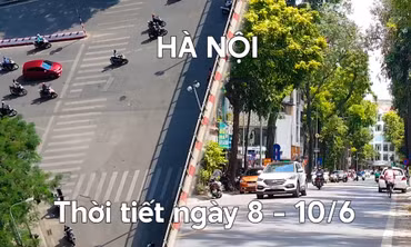 Hà Nội ngày nắng oi, chiều tối và đêm có mưa mở rộng 