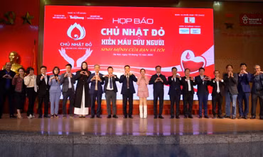 Toàn cảnh Họp báo chuỗi ngày Hội hiến máu tình nguyện ‘Chủ Nhật Đỏ’ lần thứ XVII – năm 2025