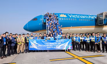 80 đại biểu phía Nam trên ‘Chuyến bay Thanh niên’ dự Đại hội Đoàn toàn quốc lần thứ XII