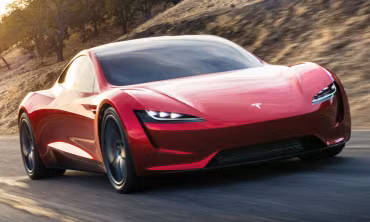 Thử khả năng tăng tốc của mẫu mui trần Tesla