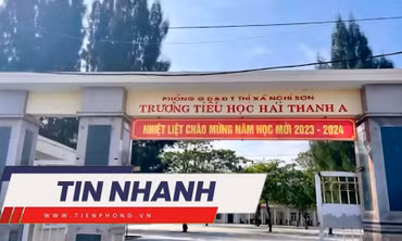 TIN NHANH: Diễn biến bất ngờ vụ chi quỹ phụ huynh gần 200 triệu đồng ở Thanh Hóa