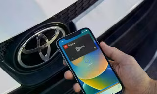 Xe Toyota có thể mở được bằng iPhone