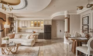 Căn hộ 121m2 phong cách Đông- Tây giao hoà 