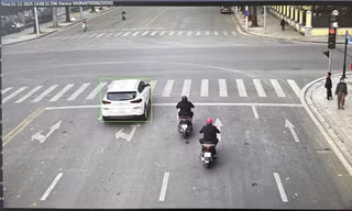 2.580 xe bị camera AI phát hiện vi phạm ở Hà Nội và cách tra cứu