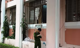 Trộm đại náo trụ sở UBND xã