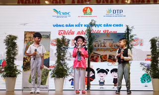 Kiên Giang đoạt giải nhất khu vực sân chơi 'Thiếu nhi Việt Nam - Vươn ra thế giới'